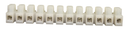 13-1208, Philmore 12 Position Euro Style Terminal Block Barrier Strip ~ 20A, 300V