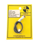 K4 17-216-1, 12V AC/DC Green Indicator Light with Chrome Bezel ~ 312" Hole Mount