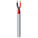 224GY0500, West Penn 2C 18AWG STRD UNSHLD BC 300V CMR UL Gray 500'