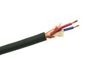 10' Belden 1813A BLACK 2 Conductor 24 Gauge Low Impedance Shielded Mic Cable