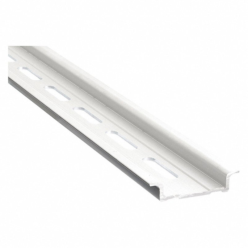 TS3575SL-1A, AME Aluminum DIN Rails, 1M  Long, 35mm Wide, 7.5mm High, Top Hat Slotted DIN Rail with RoHS