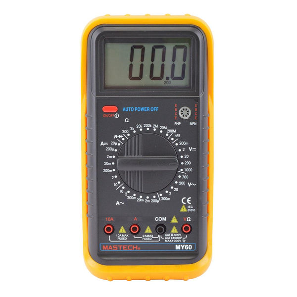 MY60, CES Digital Multimeter Yellow