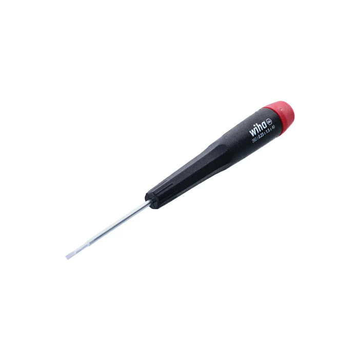 26015, Wiha Precision Slotted Screwdriver 1.5mm x 40mm