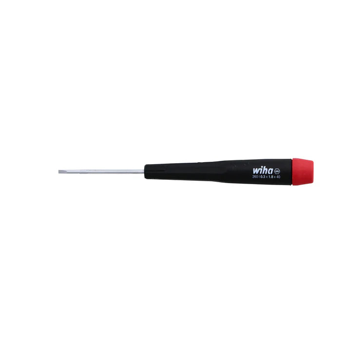 26018, Wiha Precision Slotted Screwdriver 1.8mm x 40mm
