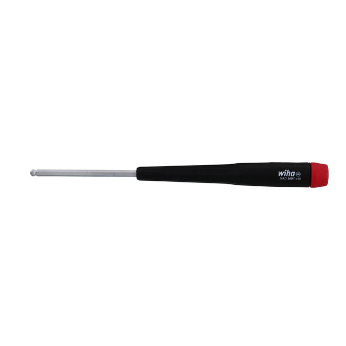26436, Wiha Precision Ball End Hex Screwdriver 9/64" x 60mm