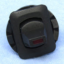 Philmore 30-10722 SPDT ON-OFF-ON Red Lighted Paddle Lever Toggle Switch 10A@125V