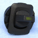 Philmore 30-10723 SPDT ON-OFF-ON Amber Light Paddle Lever Toggle Switch 10A@125V