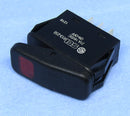 Philmore 30-12281, SPST ON-OFF Red LED IP66 Rated Rocker Switch 20A @ 12-14V DC