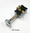 30-17408, SP3T 30A 12V DC, OFF-ON-ON Auto or Marine Push-Pull Headlight Switch