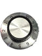 3045, Philmore 1/4" Shaft 1-7/16" Diameter Splined Knob w/ 0 ~ 10 Numbered Skirt