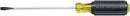 605-6 Klein 1/4-Inch Cabinet Tip Screwdriver, Made in USA, Heavy Duty 6-Inch Round Shank