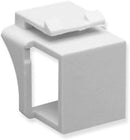 IC107BN0WH, ICC INSERT-WH IC107BN0WH - Blank Mod Connect 10PK WHITE