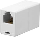 75-6262, Philmore RJ12/RJ11 6P6C White Straight Telephone Inline Coupler for Directly Connect Two Telephone Cords and More