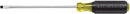 Klein Tools 608-4, 1/8-Inch Cabinet Tip Mini Flathead Screwdriver, 4-Inch Round Shank and Cushion Grip Handle