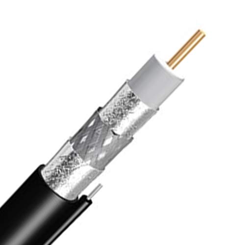 RG6OSPBK2, Wavenet 1K box of OUTDOOR RG6 Black