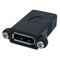 35-729, Calrad DisplayPort Jack to DisplayPort Jack Panel Mount Feed Thru