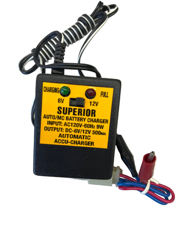 D1724 MVO 6-12vdc sealed lead acid battery charger