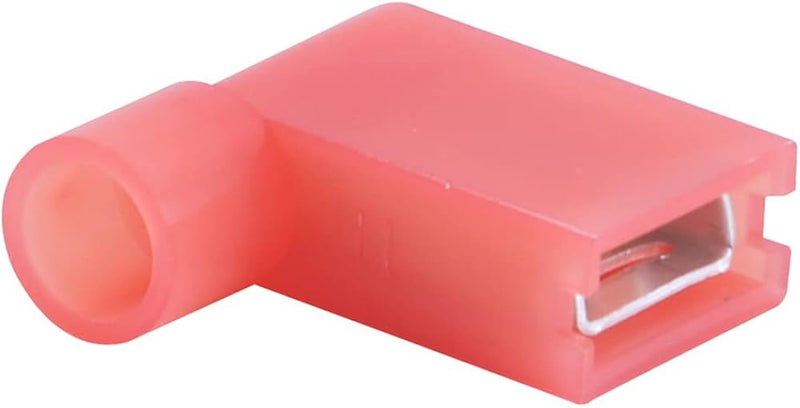 NTE 76-NIFT22L Flag Terminal Nylon Insulated 22-18awg Tin Plated Brass 50/pkg