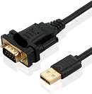 10U1-06103. Comtop USB 2.0 to Serial DB9 RS232 Male Adapter Cable (CB-DB9P) | DB9 male 9-pin, fixed nuts