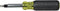 32557, Klein Multi-Bit Screwdriver / Nut Driver, Heavy Duty 10-in-1 with Interchangeable Shafts and Ph, Sl, Sq, Hex Bits and Nut Drivers