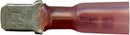 770220M-100, MVO Red Heat Shrink male .25 Spade Connectors,AWG 22-16 Heat Shrink .25 male Spade Terminlas
