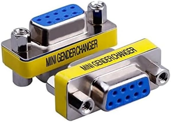 AD-LGC-9FF-P, Pan LoPrf Gender Changer DB9 Fem/Fem