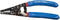 11053, Klein  Klein-Kurve Wire Stripper and Cutter for 6-12 AWG Stranded Wire, Made in USA, 7-1/8-Inch