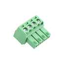 277-11282-ND, MVO 4 pin 3.5mm Pitch PCB Green Pluggable Terminal Block Connector with Separate Screw Hole 	 5441223