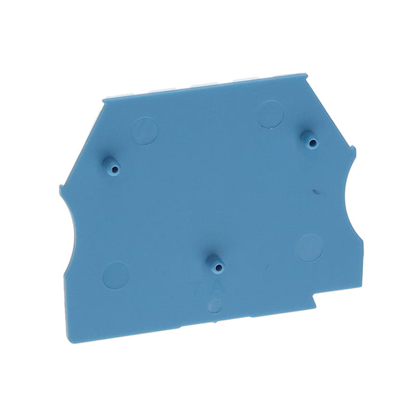 444 121-10PK Blue NPP 2.5-10 End Plate - Partition for AVK 2.5, 4, 6, 10 Series Terminal