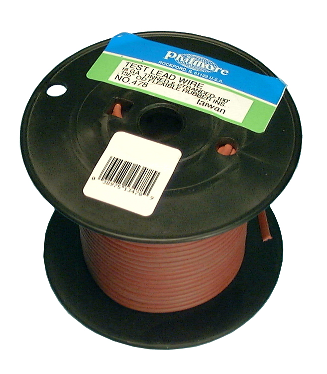 478  Red Test Lead-100' - Philmore