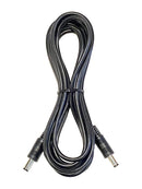 48-1042-15FT, 15 Foot Male to Male 2.1mm x 5.5mm Coaxial DC Power Cable ~ 22AWG