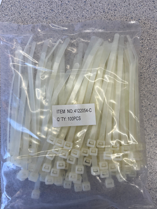 412054-C-10, ORV 10 Bags of  Cable Ties, 4.72" 100pk