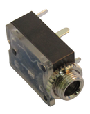 Philmore 502J, 3.5mm 3 Conductor Stereo Mini Female PC Mount Jack