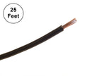 A18-01-25 25FT 18AWG BROWN Stranded Automotive Hook Up 50V Wire ~ 80C J1128