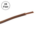 A16-01-25 25FT 16AWG BROWN Stranded Automotive Hook Up 50V Wire ~ 80C J1128