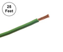 A16-05-25 25FT 16AWG GREEN Stranded Automotive Hook Up 50V Wire ~ 80C J1128