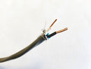 25' Belden 5100FE 2 Conductor 14 Gauge Stranded, Shielded Riser Cable ~ 2C 14AWG