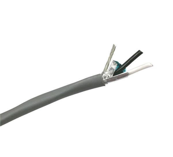 25ft Belden 8450 Shielded Twisted Pair Audio Cable – 22AWG Solid, Black, Pro Grade