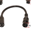 ADAPT 3Pin Mobile F -2.1  F, MVO DC 5.5 2.1 to 12mm Avation / Mobile Female  Electric Scooter Charging Cable,