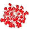LED-MC10 RED 50pk, MVO 50 pcs 10mm Red Diffused LED Diode Lights (Colored Lens Round DC 2V 20mA) Lighting Bulb Lamps Electronics Components Indicator Light Emitting Diodes