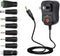MVDC3-12-2A ADJ, MVO 12W 3V 4.5V 5V 6V 7.5V 9V 12V Adjustable Voltage Universal AC/DC Adapter Power Supply for Household Electronics, Micro USB - 1A Max.
