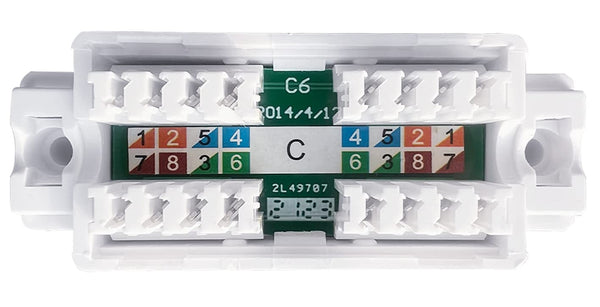 CAT56punch coupler, MVO  Cat 6 Junction Box Unshielded, Punch Down Type, UL Listed