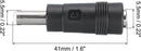 DCA-52521J 2.1mm Jack to 2.5mm Plug Adaptor DC Power Connector Adapter, 5 Pack 5.5x2.1mm Female Jack to 5.5x2.5mm Male Plug Universal Barrel Connector for Laptop Router