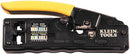 VDV226-107, Klein  Ratchet Crimper: For RJ-11/RJ-12/RJ-45, Cat3/Cat5e/Cat6, 5 1/4 in Overall Lg