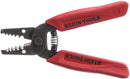 11049, KleinWire Stripper / Cutter, Made in USA, Compact, Lightweight, Hardened Steel, Precision Ground, for Stranded Wires
