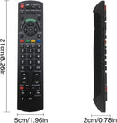 Universal Remote Control for Panasonic TV Remote Control Works for All Panasonic Plasma Viera HDTV 3D LCD LED TV/DVD Player/AV Receiver - No Program Needed