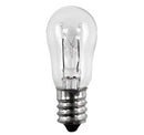 10S-6 120V,MvO  Bulbs, 120 V, 10 W, E12 Base, S-6 shape