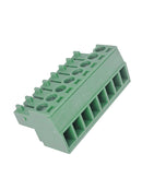 277-11285-nd, MVO 8 pin 3.5mm Pitch PCB Green Pluggable Terminal Block Connector with Separate Screw Hole