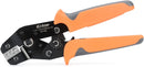 MVSN48B, MVO Wire Crimping Pliers 22-16AMG Wire Crimping Tools with Ratchet,Manual Crimp Fold Tool For Open Barrel Terminal Connectors, Electrical Crimping Tool