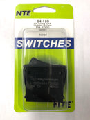 NTE 54-150 SPST ON-OFF, Waterproof Rocker Switch 20A@12V DC ~ Amber/Green